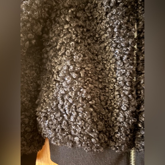 Forever 21 Charcoal Faux Fur Coat - Picture 4 of 6